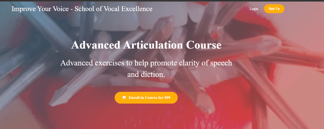 a picture of Darren McStay - Advanced Articulation Course